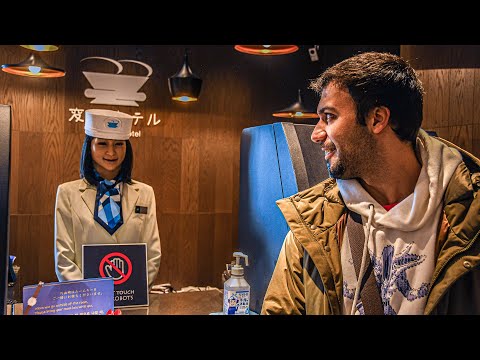 KORKUNÇ!! Japonya'da ROBOTLARLA Yaşamak!? (Robot Otel, Cafe, Kız, Vs.)