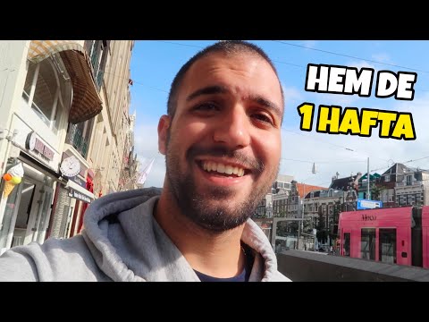 BEDAVAYA NASIL AMSTERDAM'A GİTTİM? (Ft. Özyeğin Üniversitesi) #VLOG