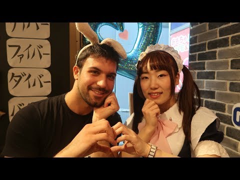 TÖBEE!!! Japonya'da İLGİNÇ Maid Cafe (Akihabara VLOG)