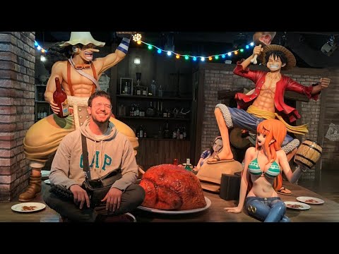 İLGİNÇ One Piece CAFE!! | Anime Cafe'de Bir Gün | Japonya VLOG