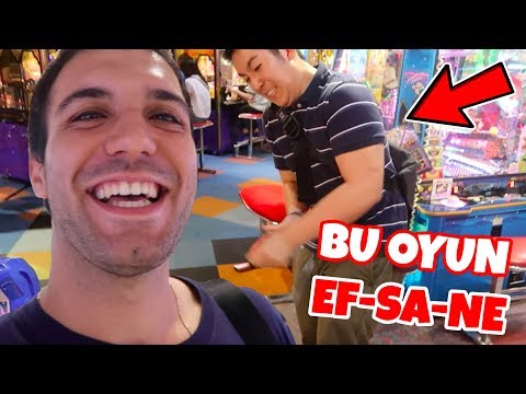 Japonya'da OYUN MERKEZİ ve Eğlence Hayatı *GAME CENTER* | Japon Hamza