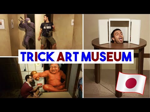 Japonya'da İlginç Trickart Müzesi | Japon Hamza