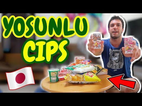 *YOSUNLU CİPS* Japon Abur Cuburları | Türkiye'de Olmayan Tatlar | Japon Hamza