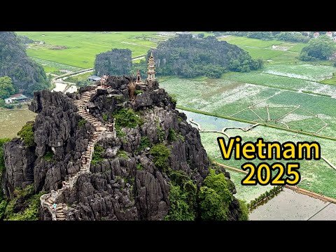 İnanılmaz Güzellikteki Ninh Binh ve Mua Mağarası - Vietnam 2025