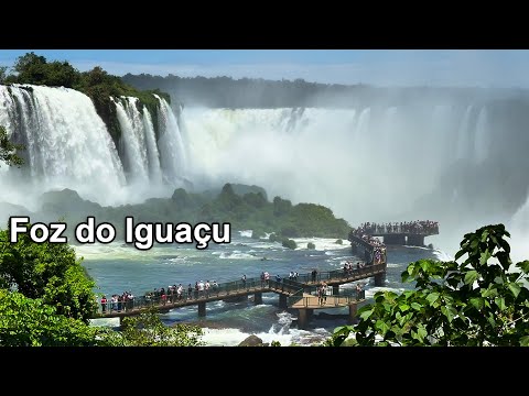 Devasa Büyüklükteki Iguazu Şelalesi - Foz do Iguaçu / BREZİLYA