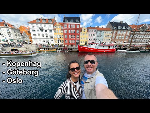 Kopenhag, Göteborg ve Oslo Şehir Gezilerimiz - İskandinavya Turu 2. Bölüm