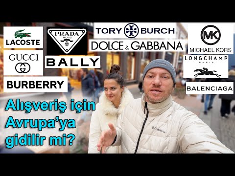 Alışveriş ve Outletler İçin Avrupa'ya Gidilir Mi? Avrupa, Amerika ve Uzak Doğu Outlet Tecrübelerimiz