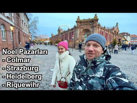 Noel Pazarları - Colmar, Strazburg, Heidelberg, Riquewihr, Baden-Baden, Freiburg, Fransa ve Almanya