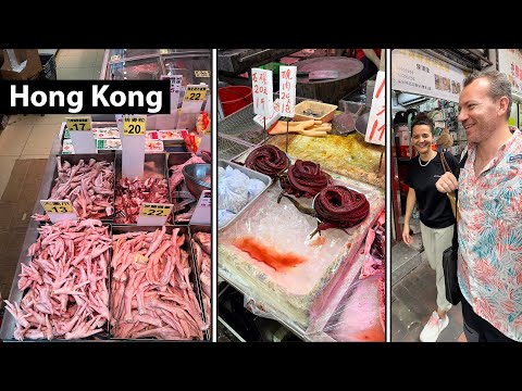 Hong Kong Gezimiz, Canavar Binalar, Victoria Tepesi, Çarşı, Et ve Balık Pazarları