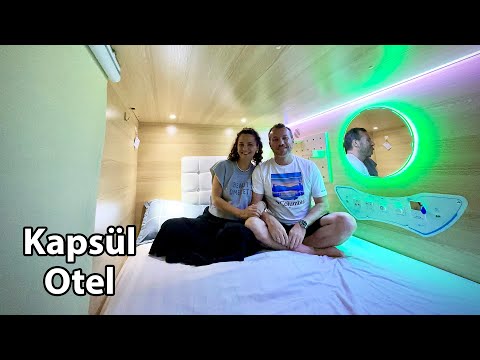 Singapur'u 24 Saatte Gezdik - Kapsül Otelde Kaldık