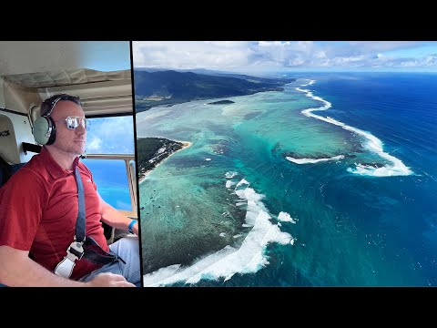 Su Altı Şelalesi - Helikopterle Mauritius Adası