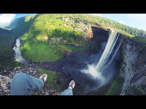 GUYANA'daki İlginç Kaieteur Şelalesi - Sadece Uçakla Gidiliyor