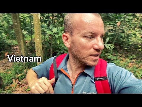 Vietnam Cu Chi Savaş Tünellerine Girdim
