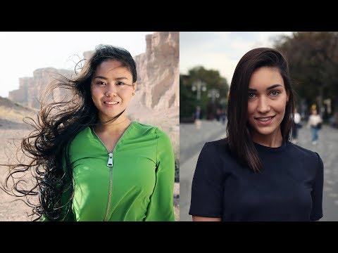 KAZAKİSTAN KADINLARININ GÜZELLİĞİ