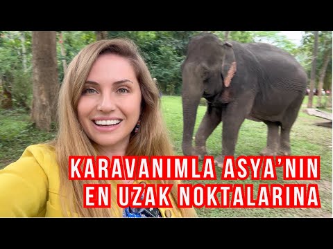 Karavanla Dünya Turu 16. Bölüm: Fil Köyü, Viski Köyü ve yol maceraları (Laos)