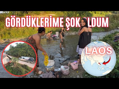 Karavanla Dünya Turu 13. Bölüm: Laos’a giriş detayları ve köy yaşamı