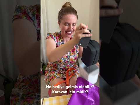 Karavan için nasıl bir hediye gelmiş olabilir? #karavan #hediye #mikrofon