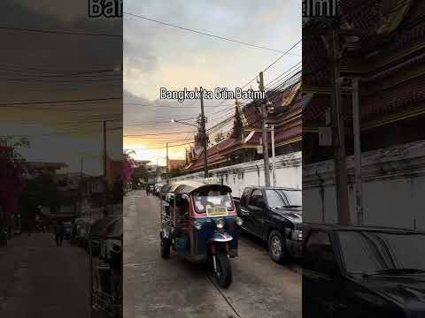 Bangkok Skyview! Bu Gün Batımı Resmen Masal Gibi