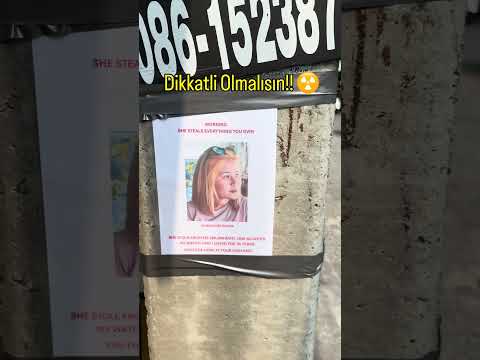 Pattaya Sokaklarında Dikkat Çeken Uyarı İlanı