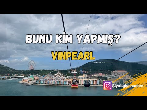 Denizin Üzerinden Teleferikle Özel Adaya Geçtim! | Nha Trang Vinpearl #198 