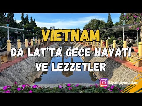 Da Lat Night Market 🇻🇳 | Vietnam’da Gece Hayatı, Sokak Yemekleri ve Kalabalık #195 