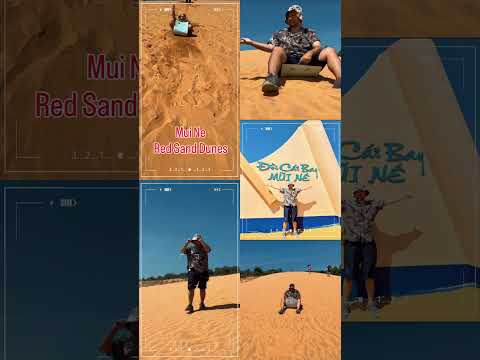 Vietnam’ın Kırmızı Çöl Toprakları | Mui Ne Red Sand Dunes Manzaraları