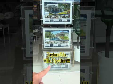 Tayland’da Villa Fiyatları Ne Kadar? 🇹🇭🏡