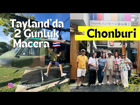 Lokal Arkadaşlarla Tayland Gezisi 🌴 Tapınaklar & Resort Deneyimi Chonburi Vlog