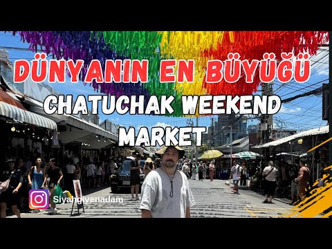 Chatuchak Weekend Market | Dünyanın En Büyük Pazarında Neler Bulduk? #182
