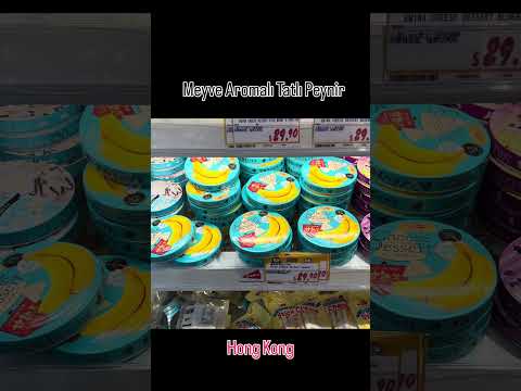 Üçgen Peynirin Meyveli Hali! Tat Testi Hong Kong 🛒