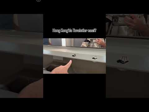 Hong Kong’da Lüks Tuvalet Deneyimi 🚻✨