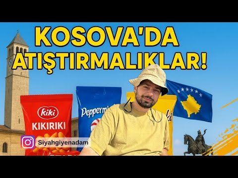 Kosova’da Neler Yenir? Market Atıştırmalıkları İlk Kez Denedik! #165 