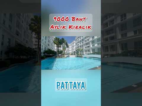 Pattaya’da 9.000 Baht’a Harika Havuzlu 1+1 Daire