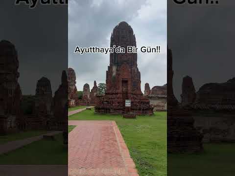 Tayland’ın Kalbinde Bir Gün! Ayutthaya Turu: Tapınaklar ve Yeşilin İçinde!