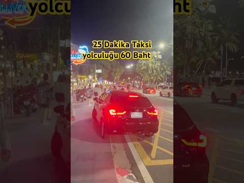 25 dakika taksi yolculuğu 70 Tl olur mu?