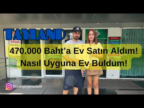 Bangkok’un Merkezinde 470,000 Baht’a Ev Aldım! Tapu İşlemleri Aşamaları 🇹🇭📄 #148