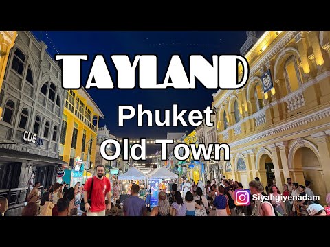 Phuket Old Town Night Market: Renkli Sokaklar ve Lezzet Dolu Anlar #146