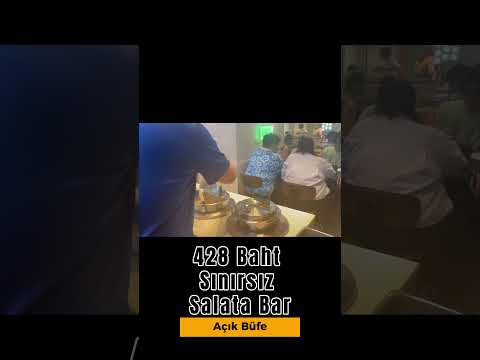 428 Baht’a 2 kişi sınırsız salata ve ana yemek!