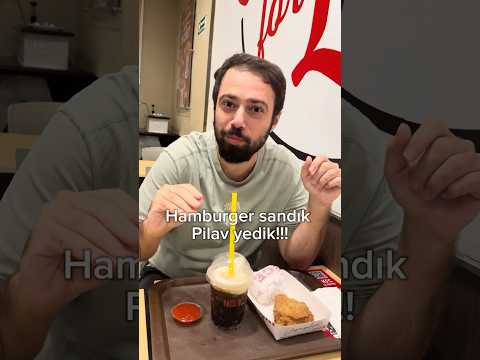 Hamburger sandık, pilav çıktı!