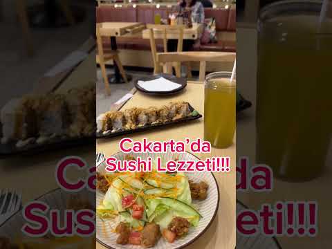 Jakarta’da beklenmedik sushi ziyafeti!