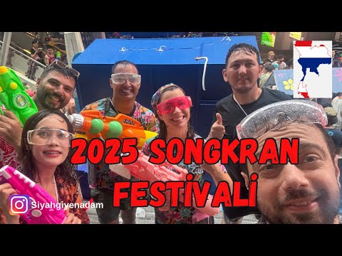 2025 Songkran Festivali Bangkok | Efsane Su Savaşları ve Eğlence! #133
