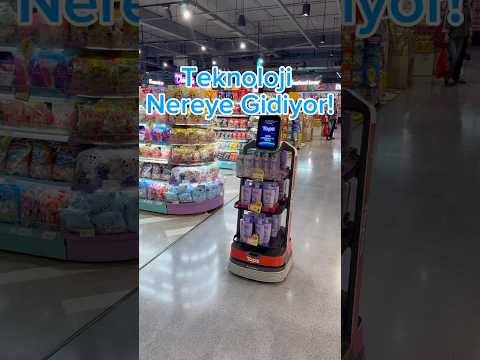 Tayland'da Robot Ürün Satıcısı! Teknoloji Nereye Gidiyor? 🤖🛒