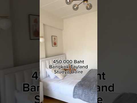 Sadece 450,000 Baht'a Satılık Ucuz Stüdyo Daire Bangkok'ta!