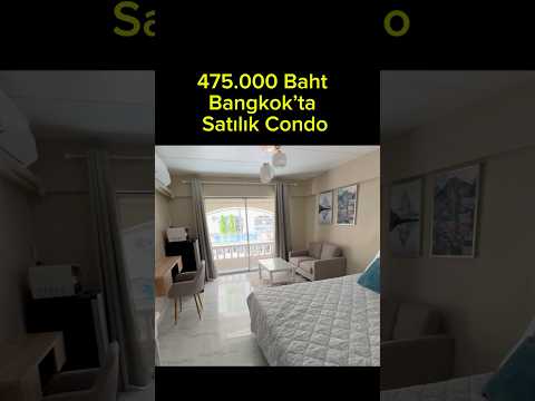 Ucuz Stüdyo Daire Fırsatı Bangkok'ta, Sadece 475,000 Baht!