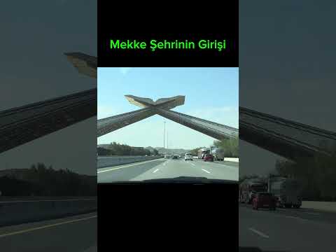 Mekke'ye Girişte Kuran-ı Kerim Rahlesi Şeklinde Köprü! 🌙📖
