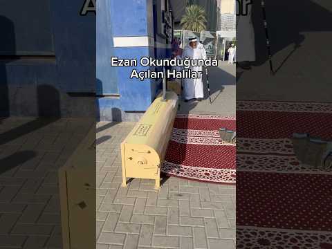 Ezanla Birlikte Sokaklarda Namaz Alanları Hazırlanıyor