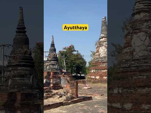 Ayutthaya'nın Büyüleyici Tapınakları: Tarih ve Ruhaniyetin İzinde 🛕