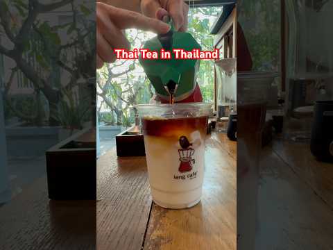 Thai Tea in Thailand 🇹🇭 #tayland  #thaitea