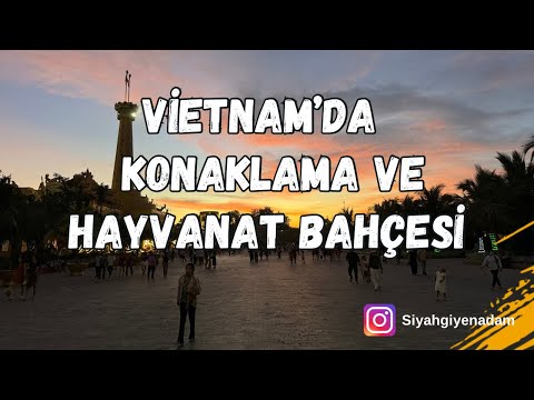 Vietnam'da Kiralık Daire Turu + Dev Hayvanat Bahçesi & Eğlence Parkı Ziyareti! #099