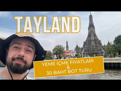 TAYLAND Yeme İçme Fiyatları / 30 Baht Bot Turu / ICONSIAM MALL  #077